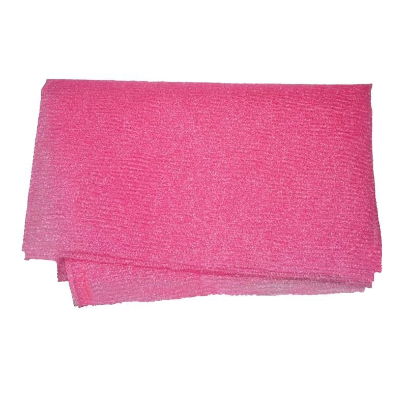 Nylon Wash Cloth Bath Towel Beauty Body Skin Exfoliating Shower Bathroom Washing KM88