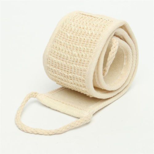 LOOFAH LOOFA BACK STRAP EXFOLIATING BODY BATH SHOWER BACK SPONGE BRUSH SCRUBBER