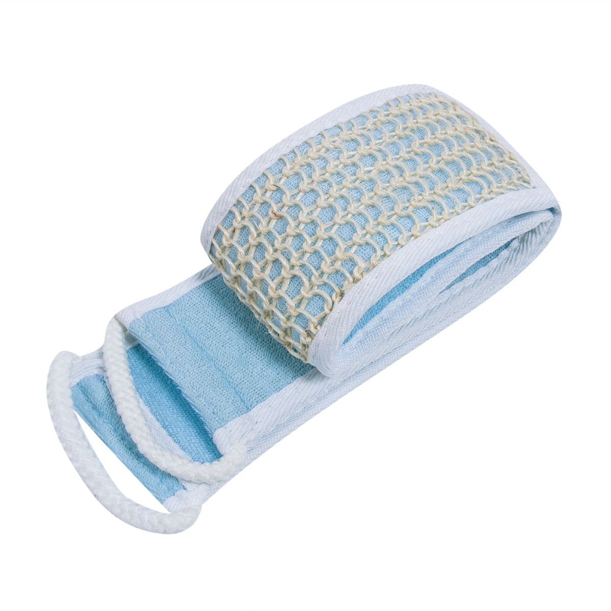 US STOCK Exfoliating Back Scrubber Bath Shower Strap Loofah Spa Skin Brush Sponge Body US