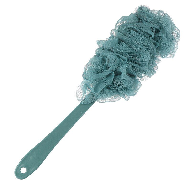 Bath Brush Long Handle Hanging Soft Mesh Back Body Bath Shower Scrubber Brush Sponge Back Brush Spa Scrubber Soap