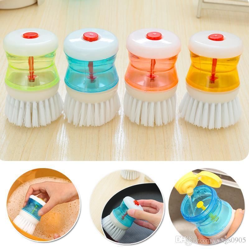 Kitchen  Cleaning  Dish Brush Scrubber Hydraulic Pressure  Cleaner