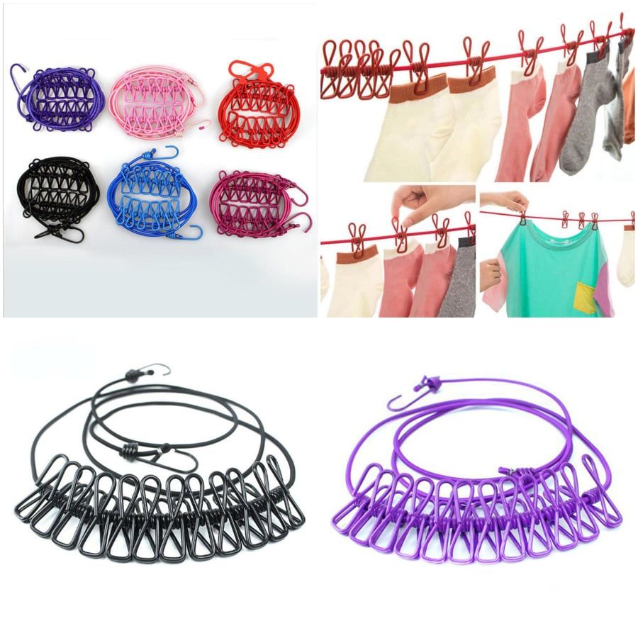 Portable Outdoor Clothesline /Clothing Hanger