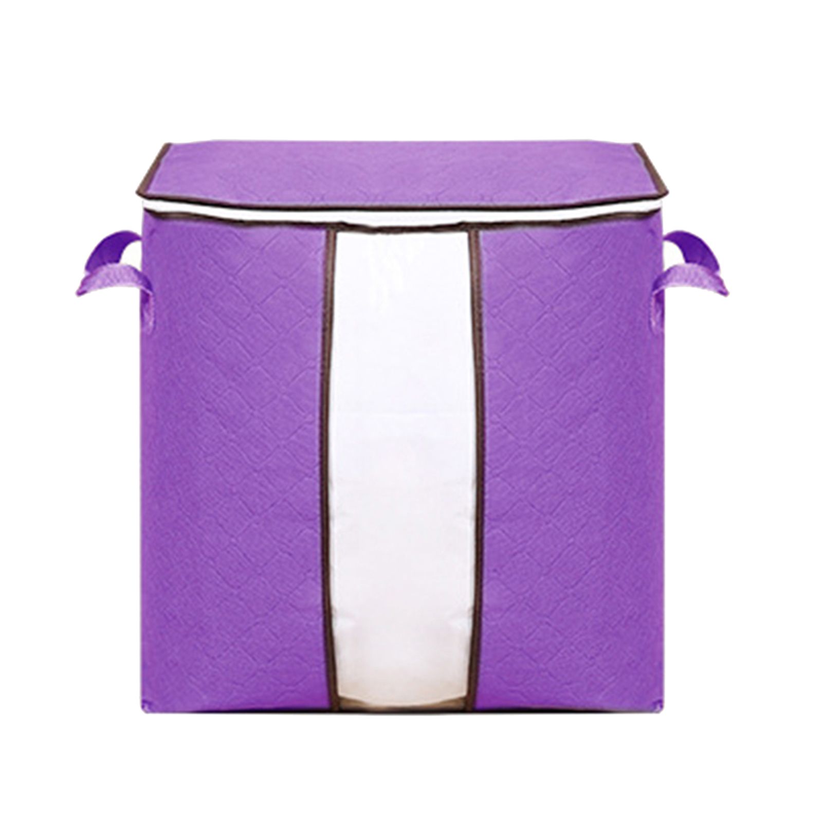Blanket Storage Bag Foldable Space-saving Non-woven Fabric Folding Stackable Blanket Storage Bag for Wardrobe