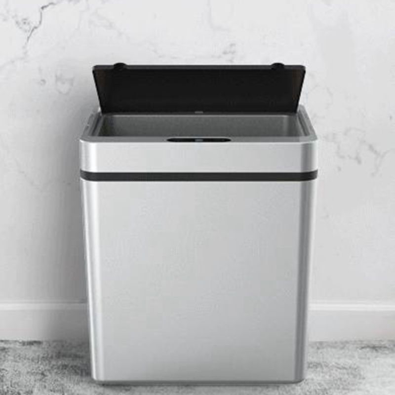 Automatic Pressless Intelligent Induction Motion Sensor Kitchen Trash Can Wide Opening Sensor Waste Garbage Bin