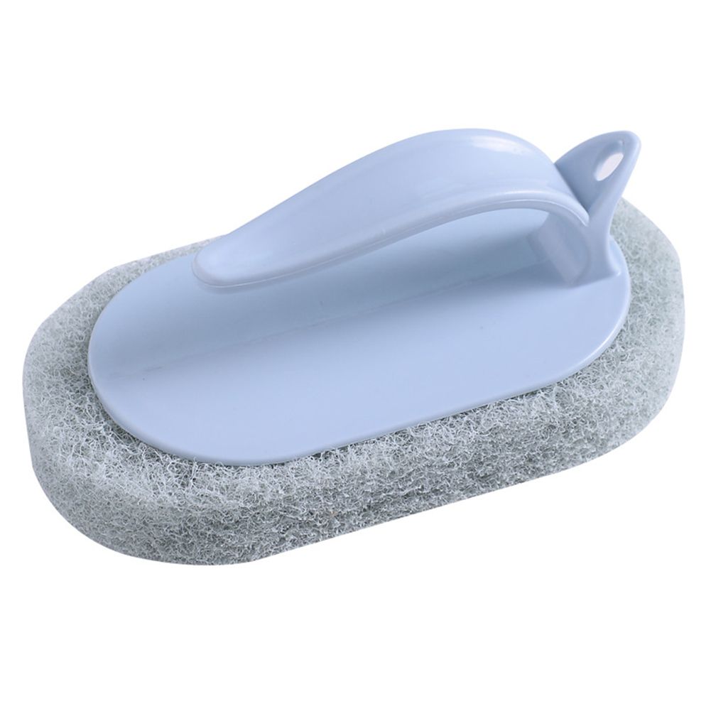 Kitchen Toilet Cleaning Handle Sponge Brush Pot Bowl Window Glass Cleaner Tool