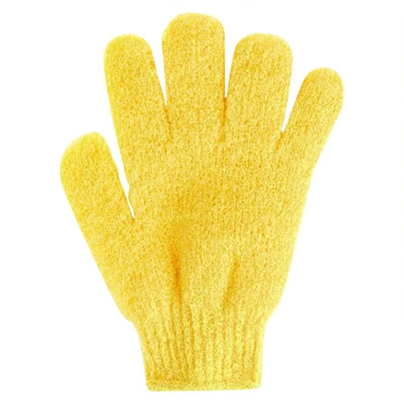 1PC Bath Shower Scrubber Body Wash Back Scrub Exfoliating Glove Body Mage Sponge Bath Gloves Moisturizing Spa Skin Care