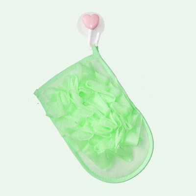 Double Sided Body Cleaning Brush Gloves Shower Bath Mage Towel Ball Home Exfoliating Bath Sponge Wisp for Shower Scrubber