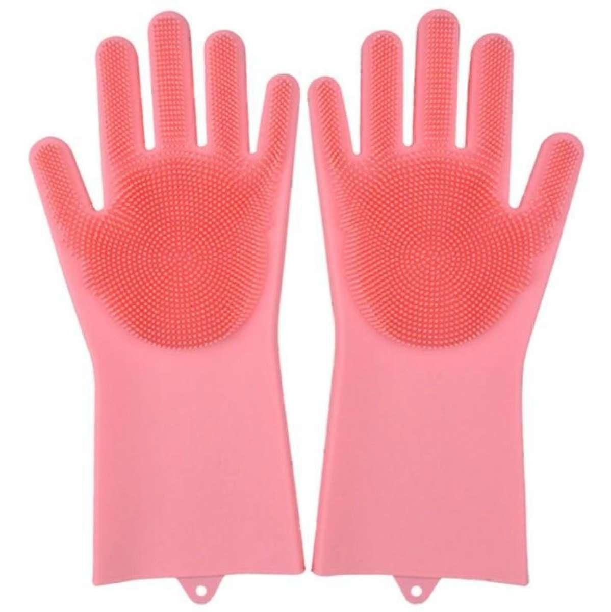 Hand Gloves High Quality Silicone Dish Washing Kitchen Gloves