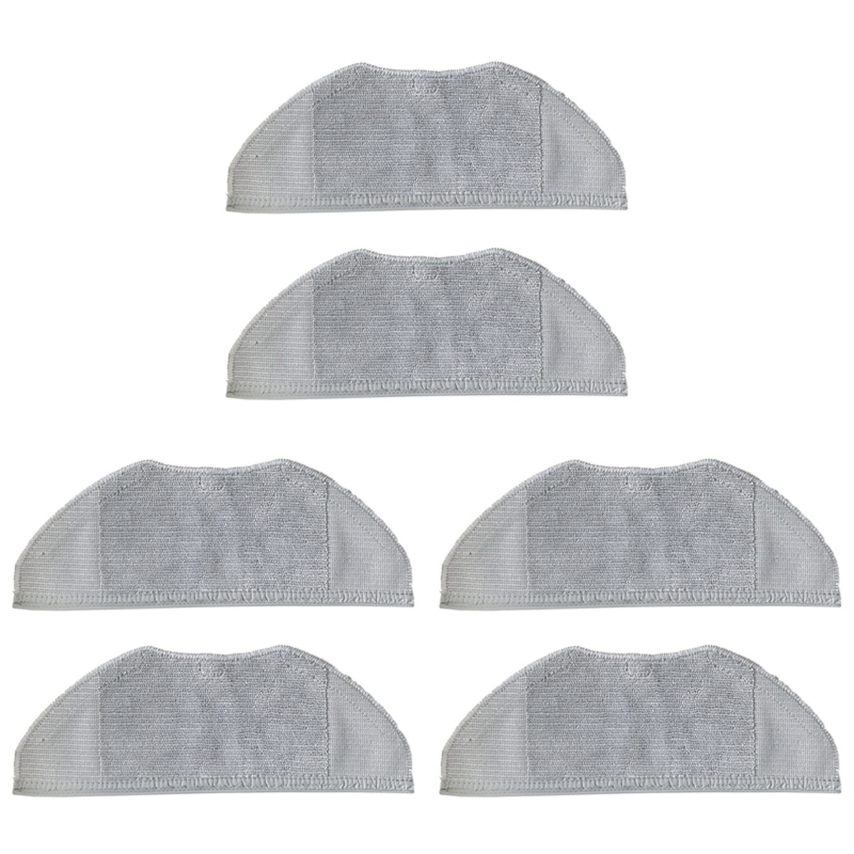 6Pcs Mop Cloth Hepa Filters Washable Air Filter for Xiaomi Mijia G1 Mi Robot Vacuum Cleaner Parts Mopping Rags