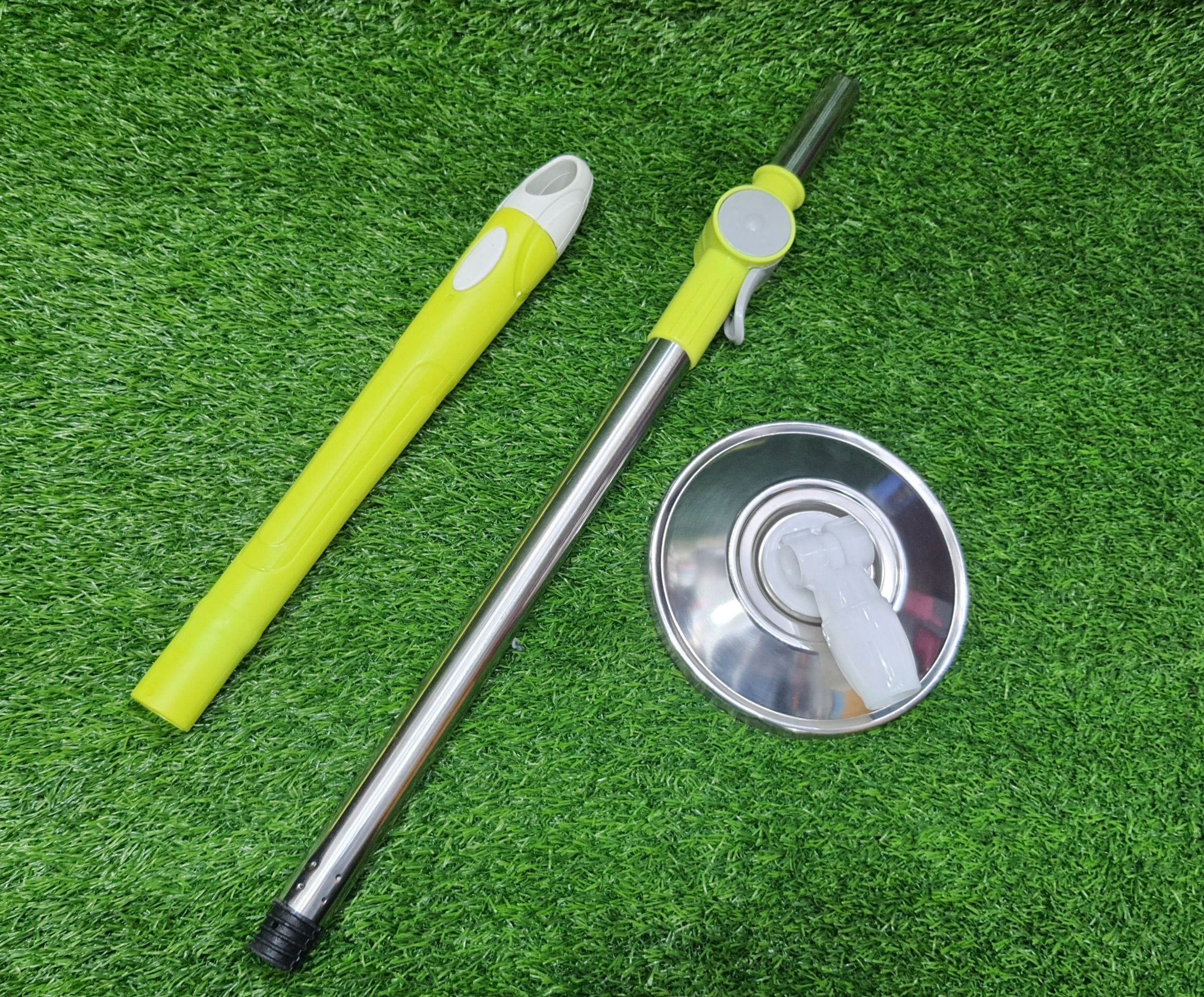 Mop stick Steel plate