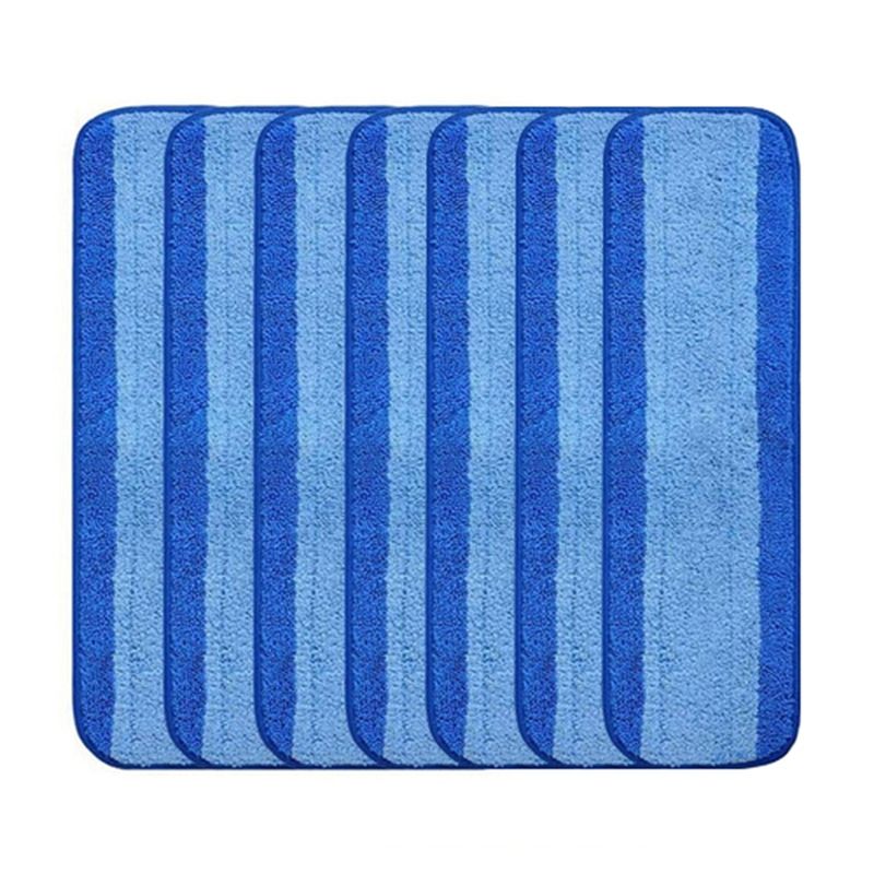 Microfiber Cleaning Pad, Dry Flat Mop, Suitable for Bona Replacement Mop, Replacement Cleaning Rag(7 Sheets)