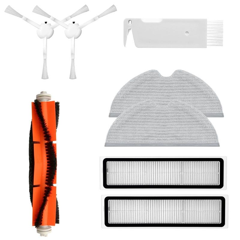 For Dreame Bot L10 Pro D9 Robotic Vacuum Cleaner Parts Kits Main Side Brush Filters Mop Rag
