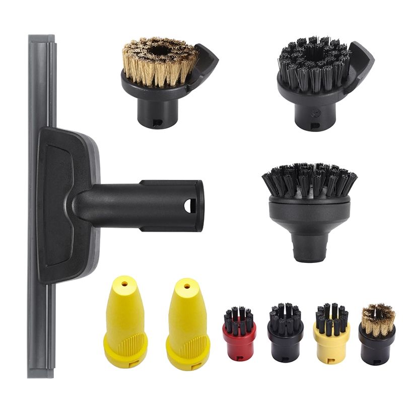 For Karcher Steam Cleaner SC1 SC2 SC3 SC4 Powerful Nozzle Brush Head Mirror Brush Round Brush Vacuum Cleaner Spare Parts