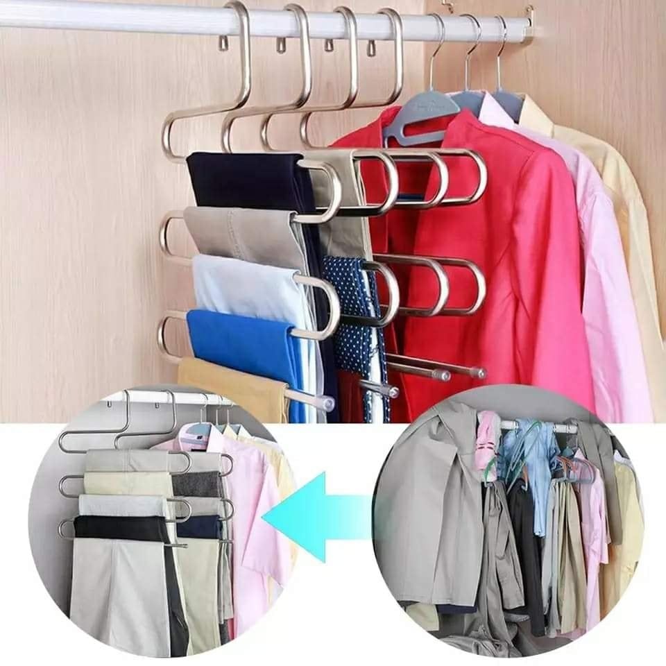 High Quality 5 layers S Shape Stainless Steel Pant