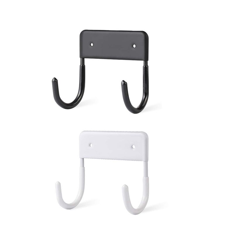 Ironing Board Hanger, 2 Pack Iron Board Holder Ironing Board Hook Wall Mounted, Small Iron Board Storage