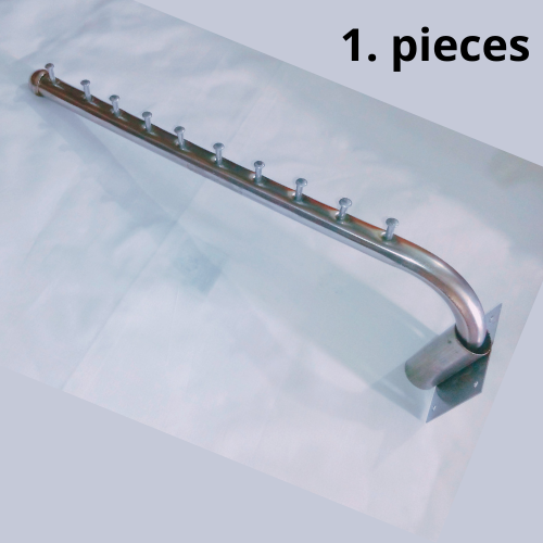 Wall Mounted Coat Rack, Size: 15 "Stainless Steel Coat Hooks With Swing Arm Bracket, Clothes Storage Organizer And Closet For Laundry, Bedrooms, Bathrooms - Hanger