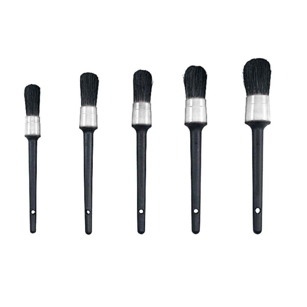 5Pcs/Set Car Maintenance Detailing Brushes Wheel Interior Seat Cleaning Tool