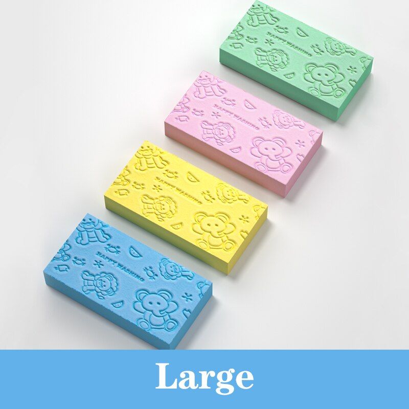 Shower Gel Exfoliating Beauty Skin Care Sponge Clean Spa Bath Ball Printing Sponge 1pc Body Bath Ball/bath Sponge/bath Flower
