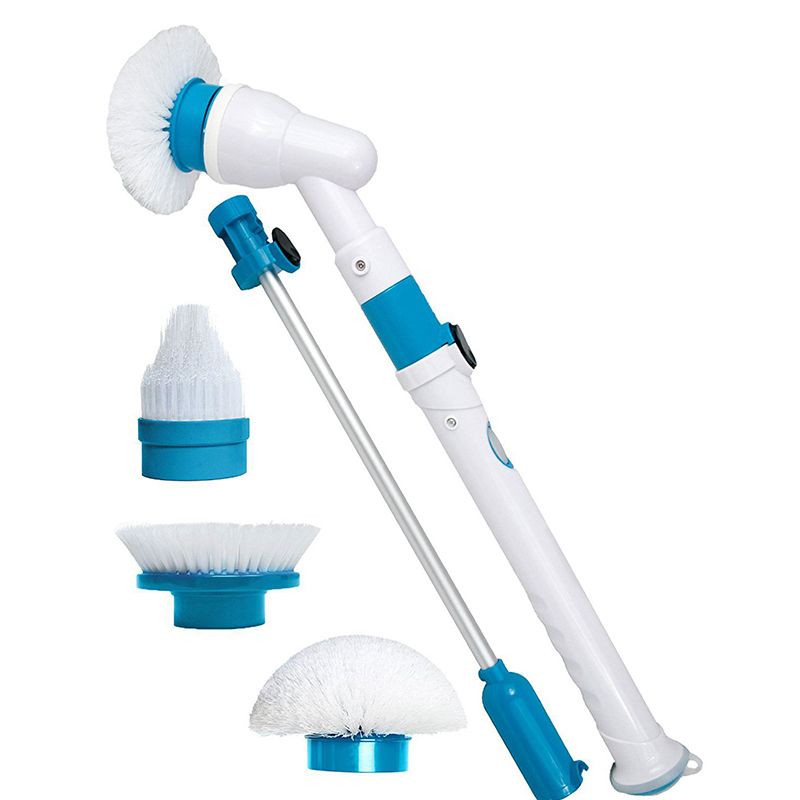 Spin Scrubber, 360 Cordless Tub and Tile Scrubber, Multi-Purpose Power Surface Cleaner with 3 Replaceable Cleaning Scrubber Brush Heads, 1 Extension Arm and Adapter?Your Exclusive Home cleaning