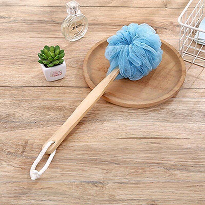 Cleaning Sponge Brush multi-function Household Brushes Long Handle Bath Back Bathroom Body Washing Brushes