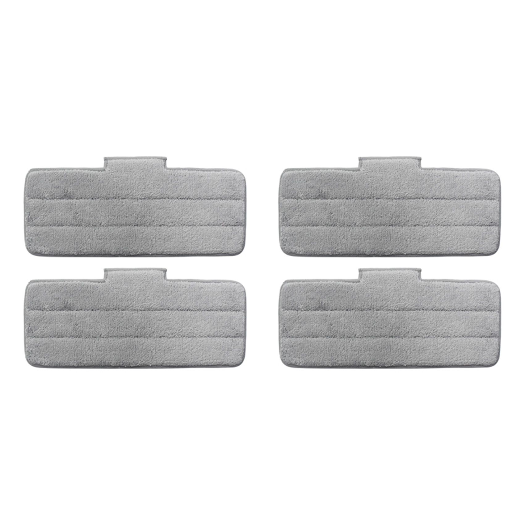4X Replace Mop Cloth Rags for Deerma TB900 Water Spray Mop 360 Rotating Cleaning Cloth Head Mop Floor Cleaner