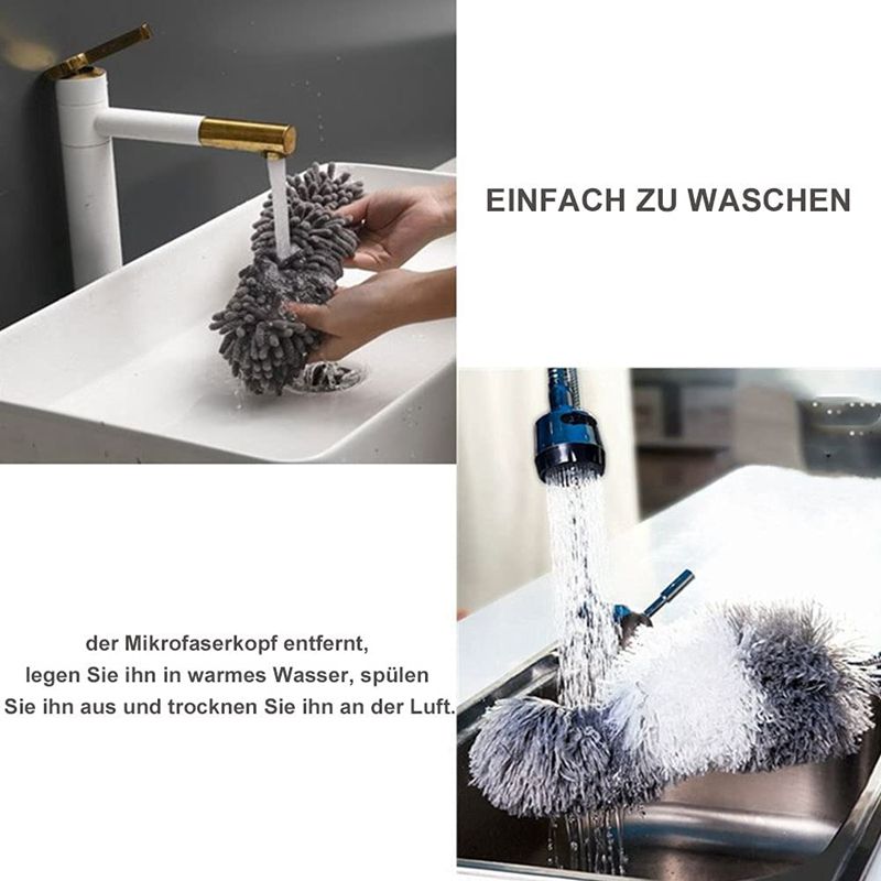 Telescopic Microfibre Duster,Bendable Duster