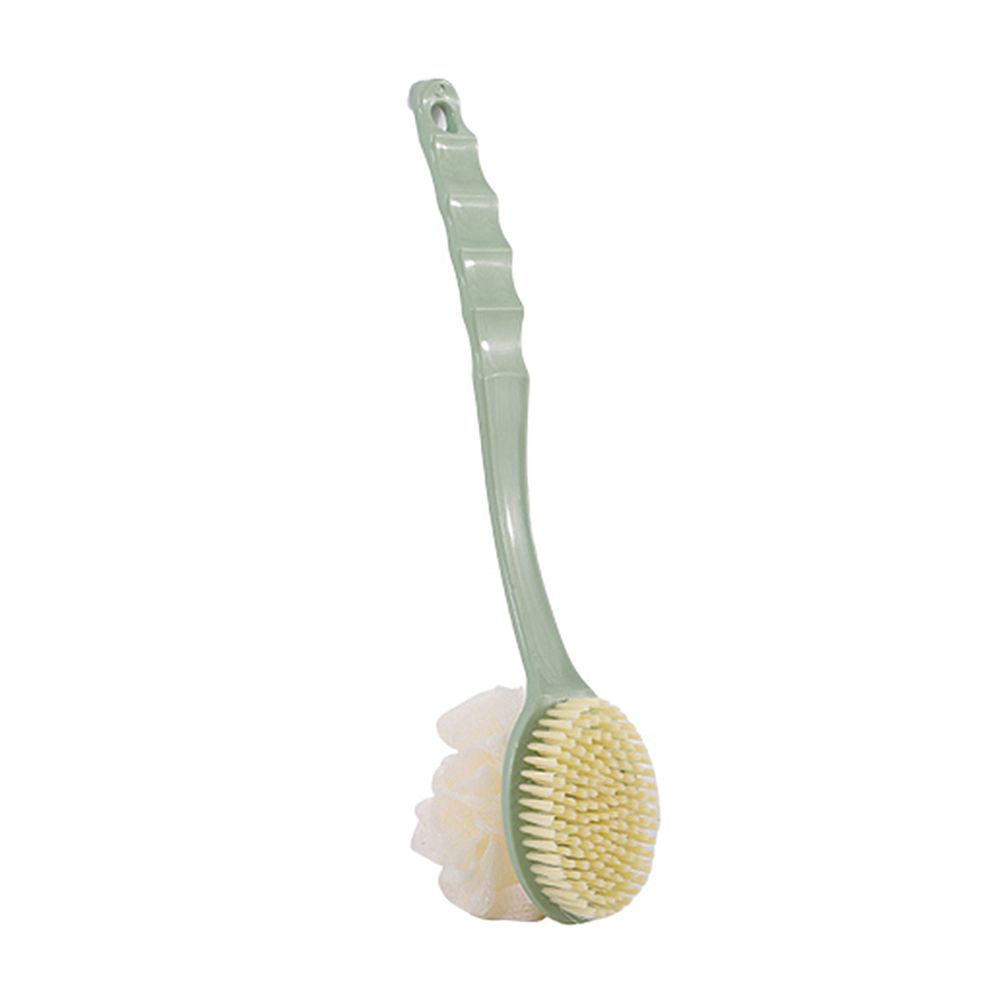 Bathroom Long Handle Plastic Bath Shower Back SPA Brush Scrubber Clean Tool
