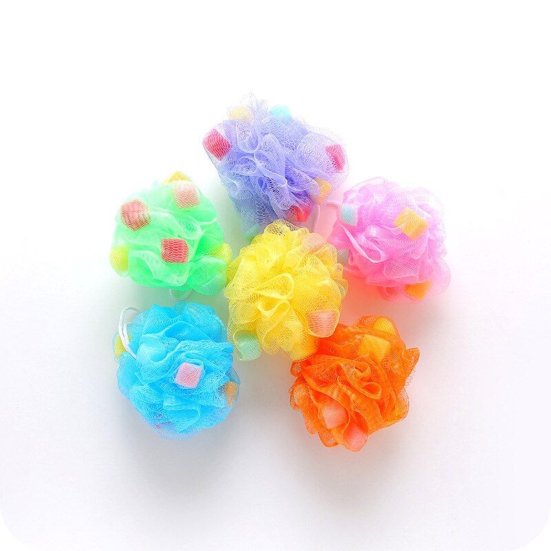 Household Bath Balls Bath Towel Sponge Bath Ball Cleaning Ball