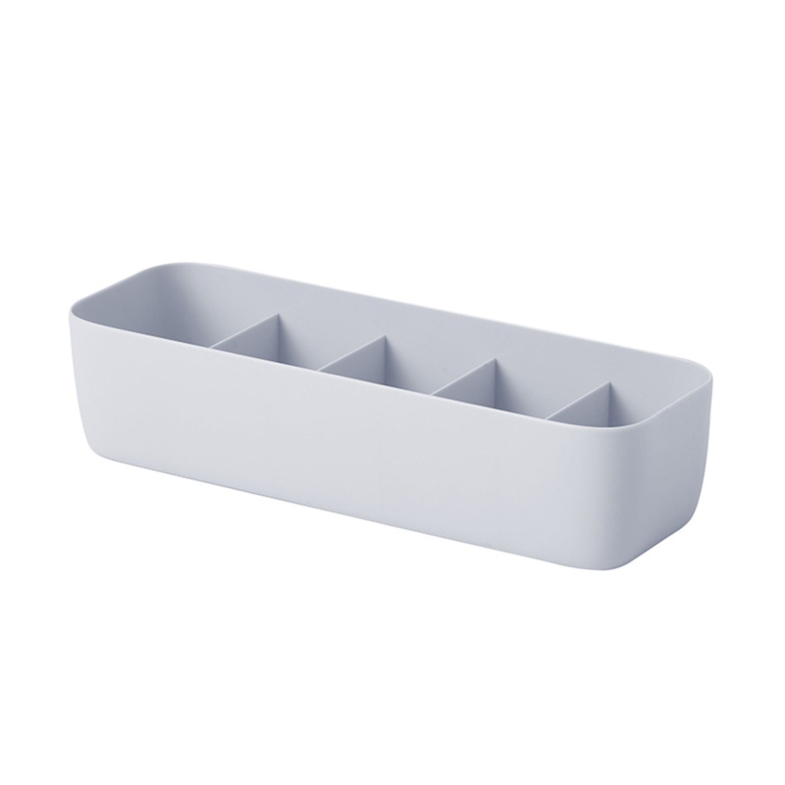 Underwear Storage Box Simple Multifunctional PP 3/5 Grids Compartment Bra Socks Organizer for Home