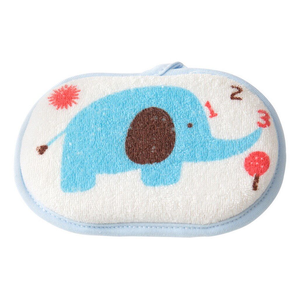 Baby Shower Sponge Comfort Baby Body Wash Newborn Baby Kids Shower Bath Sponge Cartoon Body Wash Towel Accessories