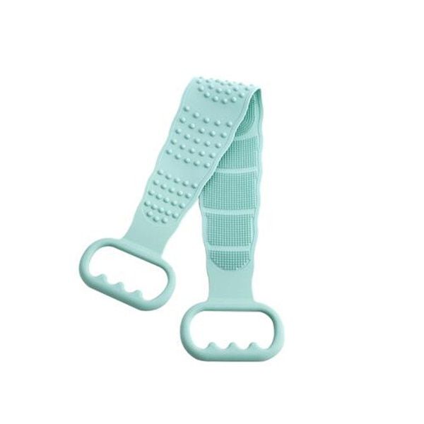 OYOURLIFE Portable Silicone Bath Towels Bathroom Body Scrubber Body Wash Brush Exfoliation Back Rubs Cleaning Equipment