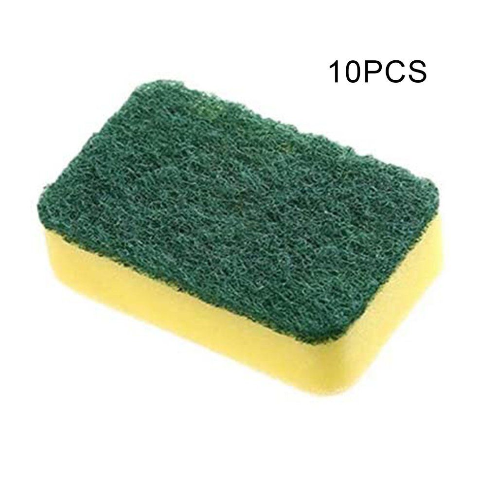10pcs cleaning wipes High density sponge Home Dishwashing and cleaning Strong water absorption Double side effect