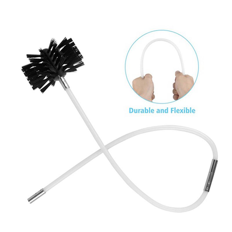 14Pcs Chimney Cleaner Brush Clean Rotary Sweep System Fireplace Kit Rod Tool Set Home Kichen Cleaning Brush
