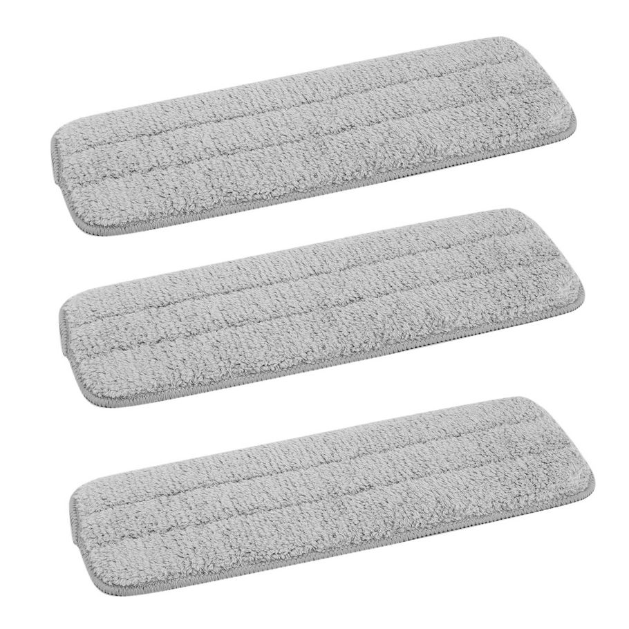 3X Cleaning Pads for Deerma Tb500 Water Spray Mop 360 Rotating Cleaning Cloth Mopping 360 x 135mm