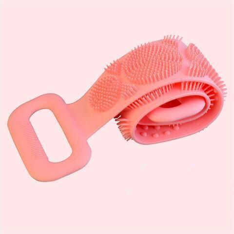 Silicone Shower Brushes Bath Brush Rubbing Back Scrubber Mud Peeling Body Flexible Silicon Skin Cleaning Bodi Mage Towels