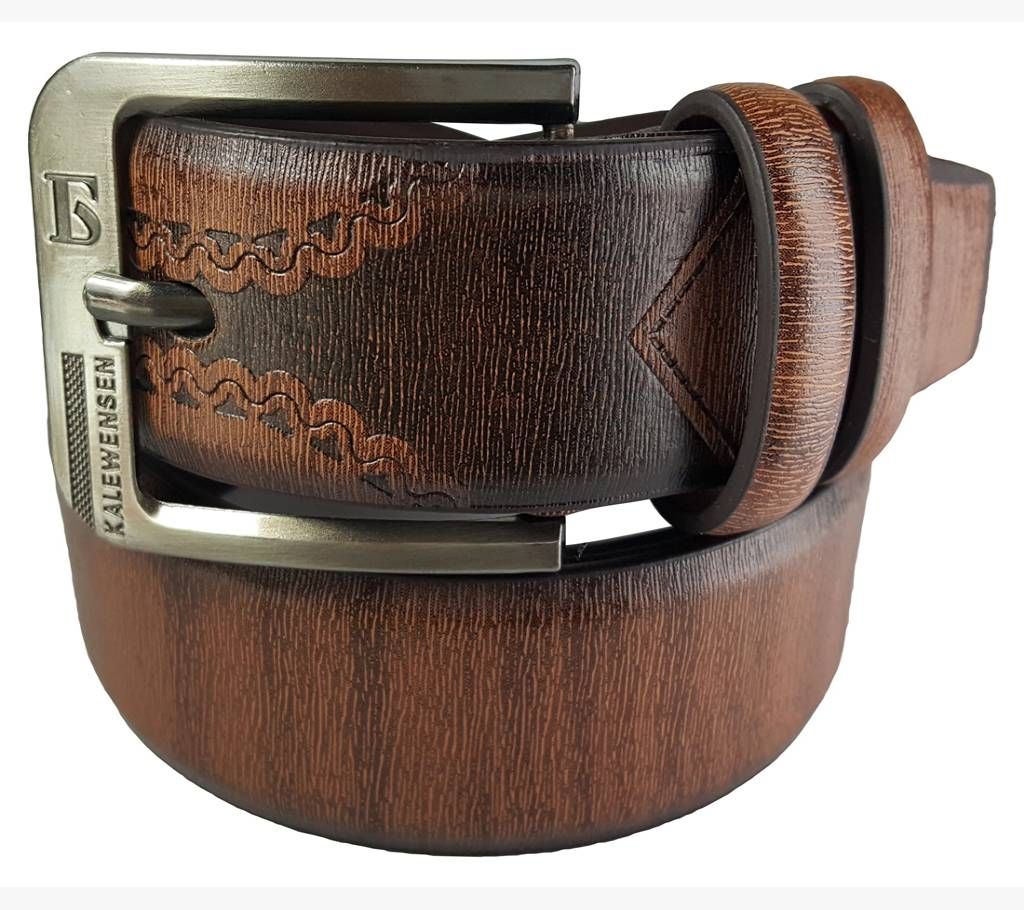 Brown Leather Belt for Men-0282BLT