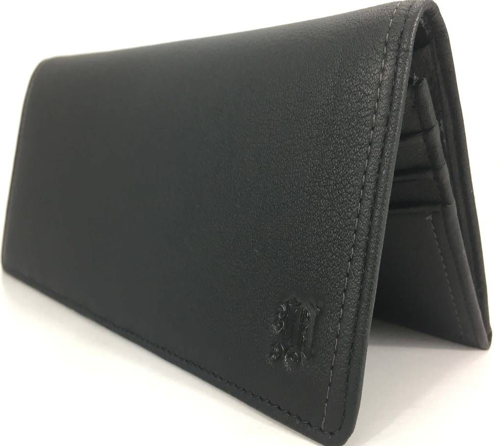 Men's leather Long Wallet
