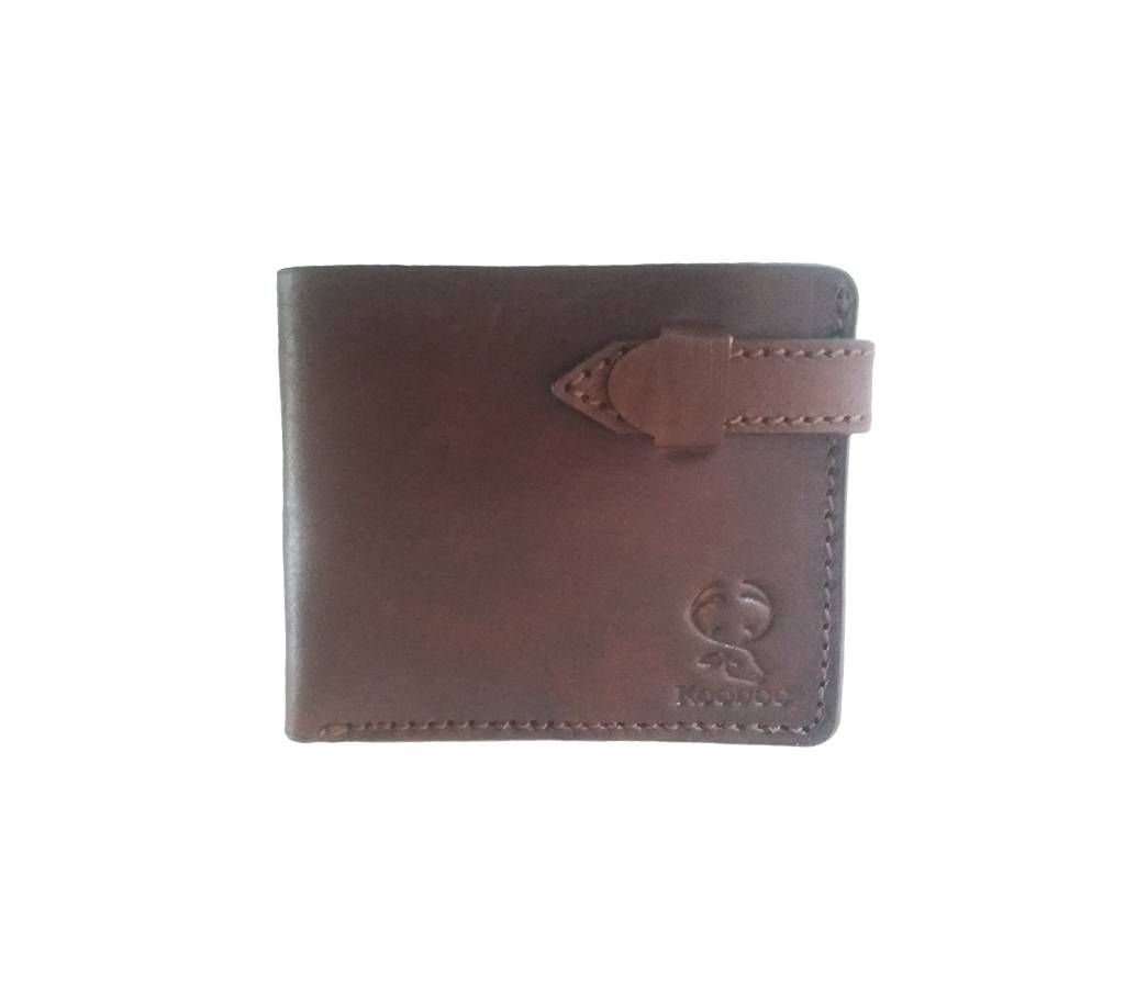 100% Genuine Cowhide Leather Wallet for Men with ID Window, Card Holders