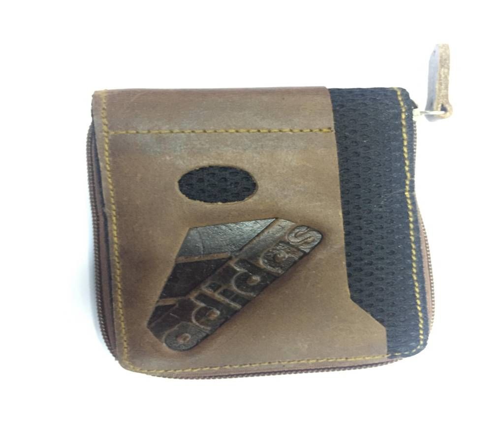 Addidas Gents regular shaped leather wallet 
