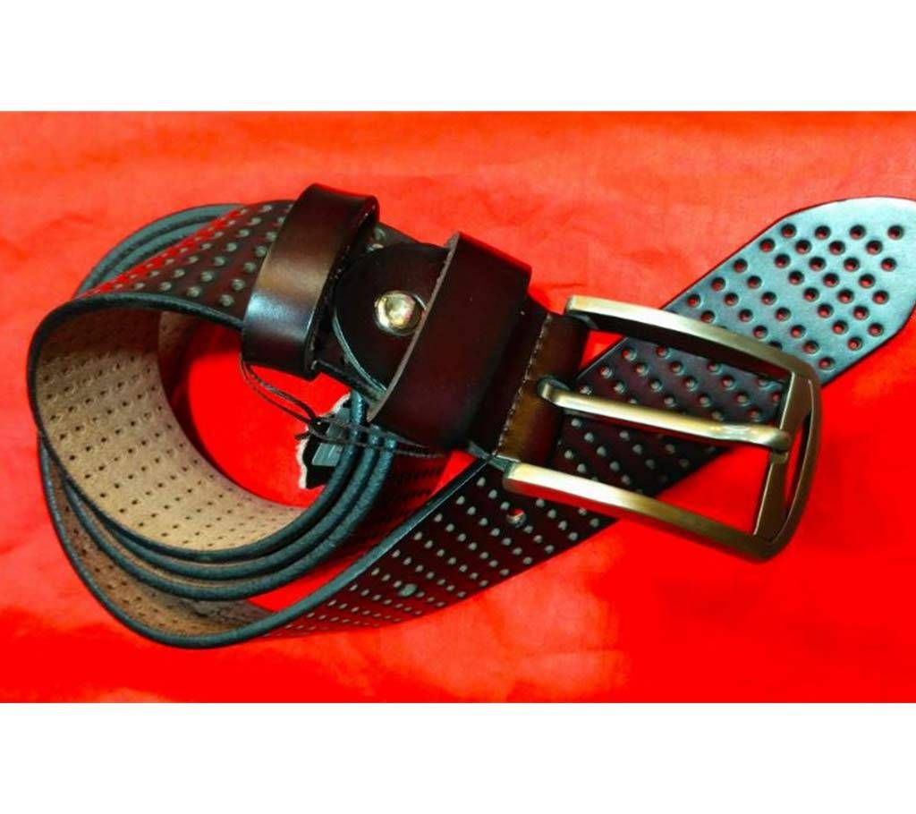 Genuine leather casual belt 
