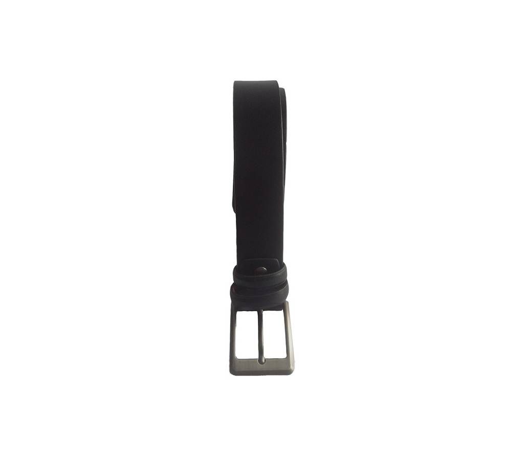 Black Genuine Leather Belt for Men 3cm