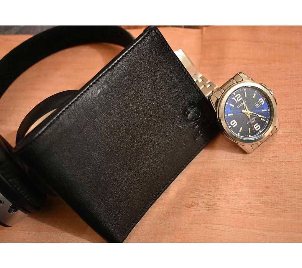 100% Genuine Leather Wallet for Men with Card Holders