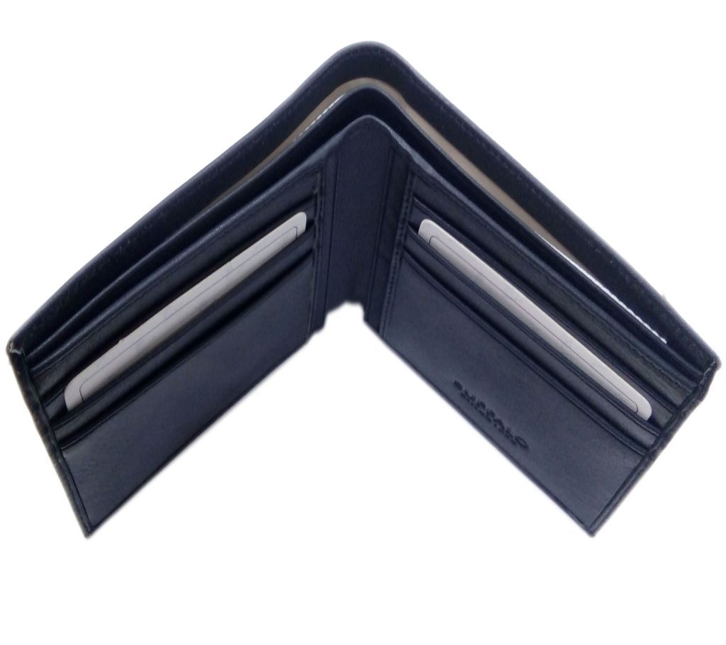 Original Leather Wallet For Men Black color.