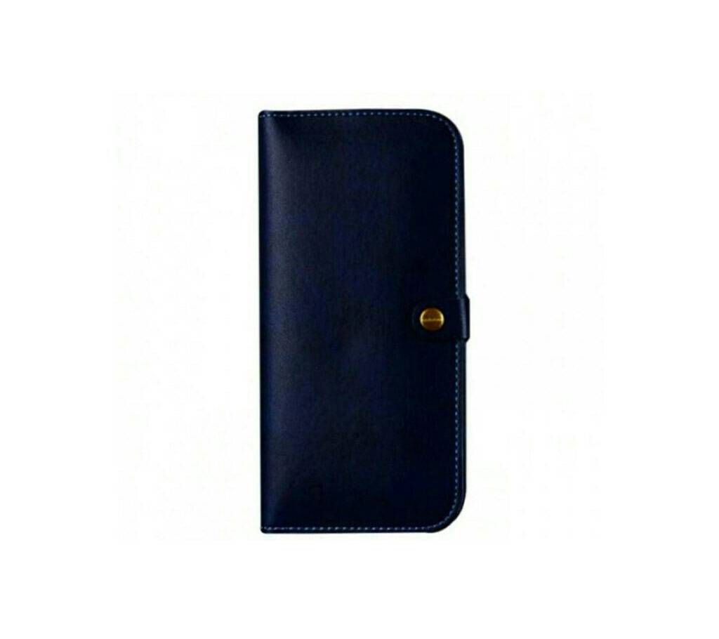 Leather long shaped wallet for men 