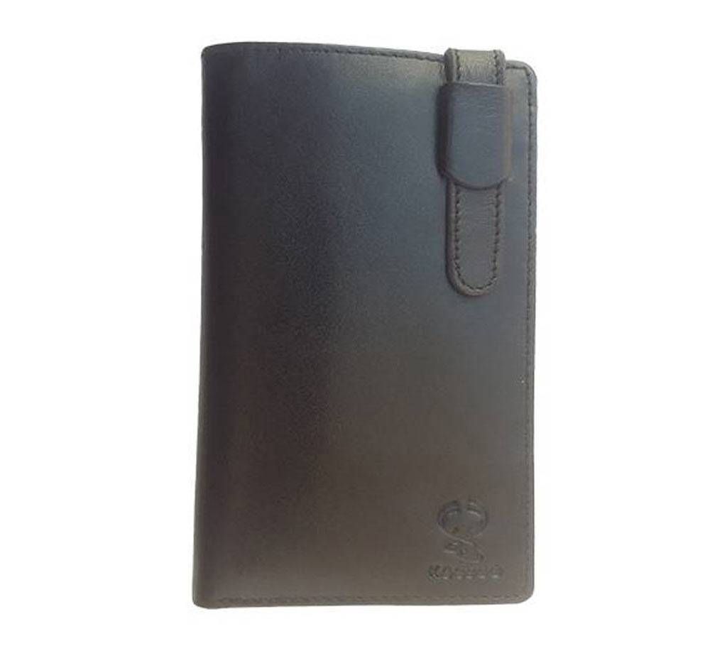 Genuine Leather Long Wallet for Men with Card Holders