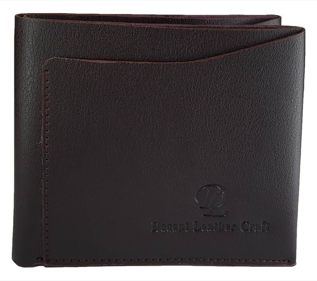 Chocolate Leather Wallet for Men-0272WLT