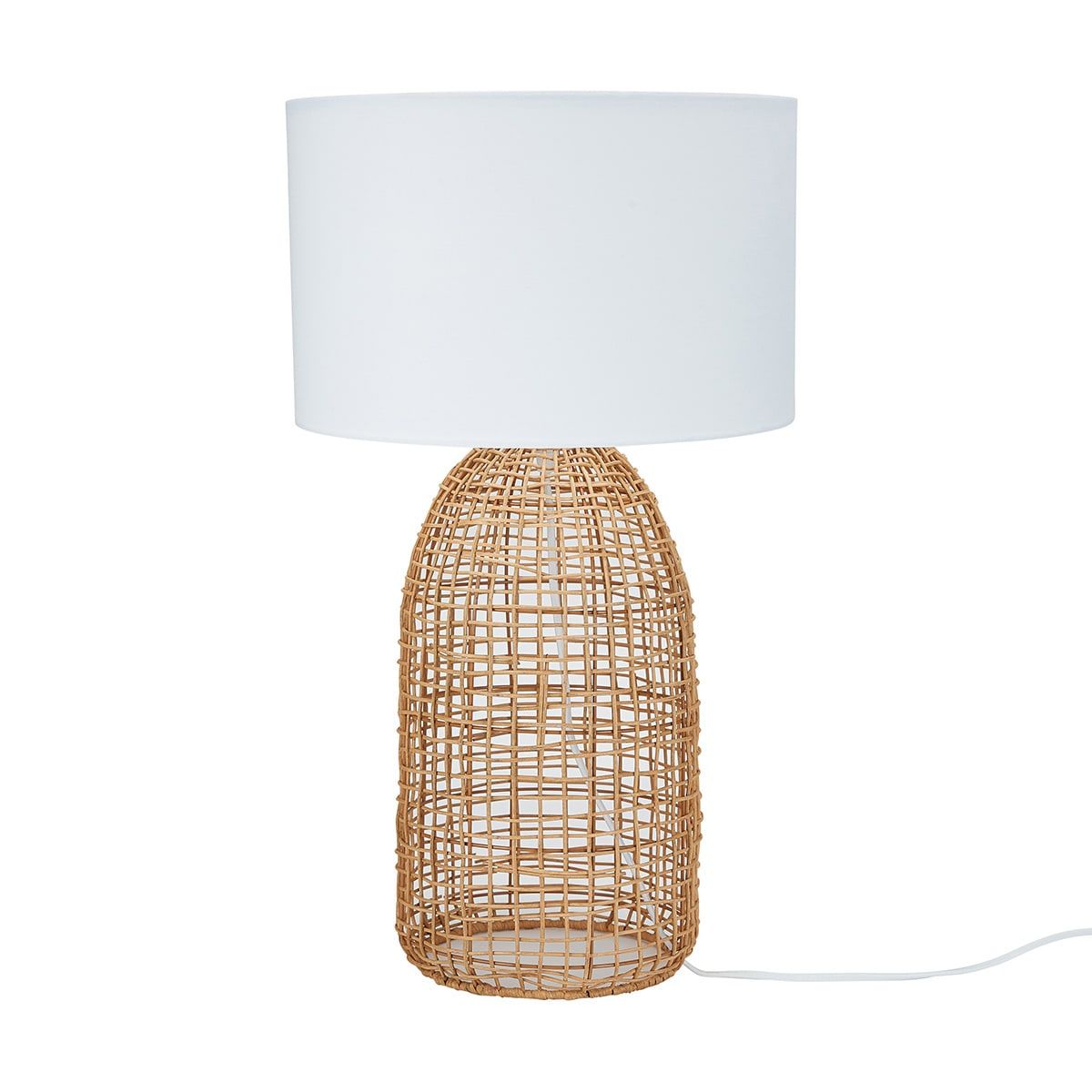 Rattan Table Lamp