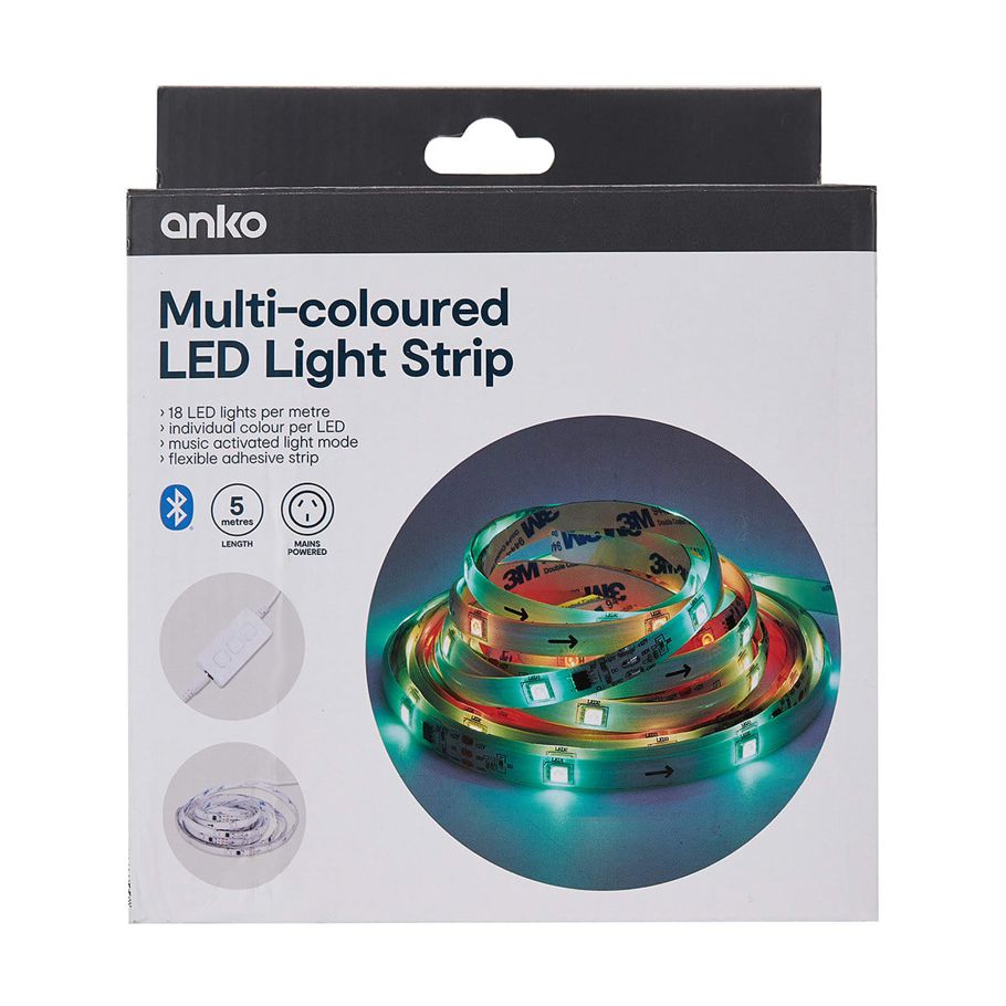 Multi-Coloured LED Light Strip
