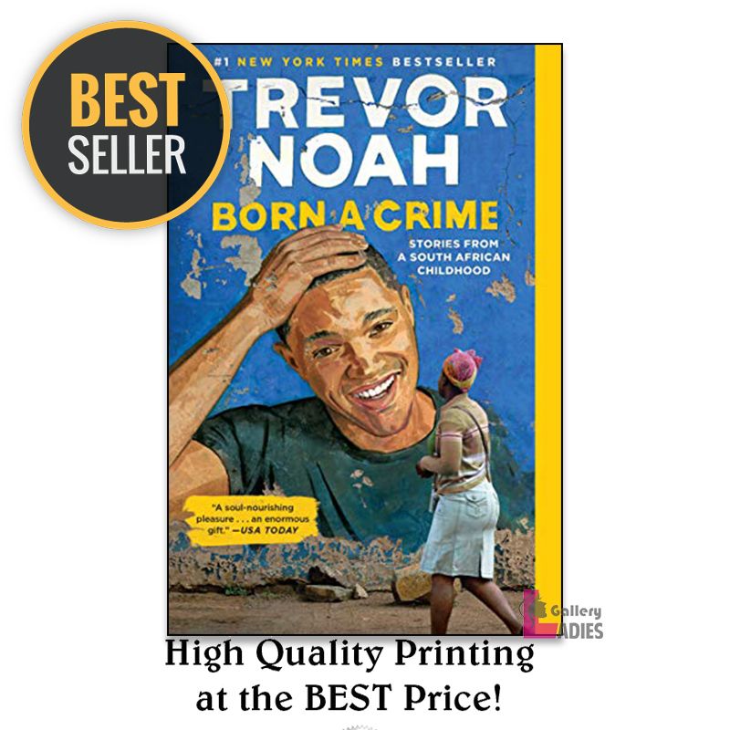 Born a Crime: Stories from a South African Childhood (White Print) by Trevor Noah