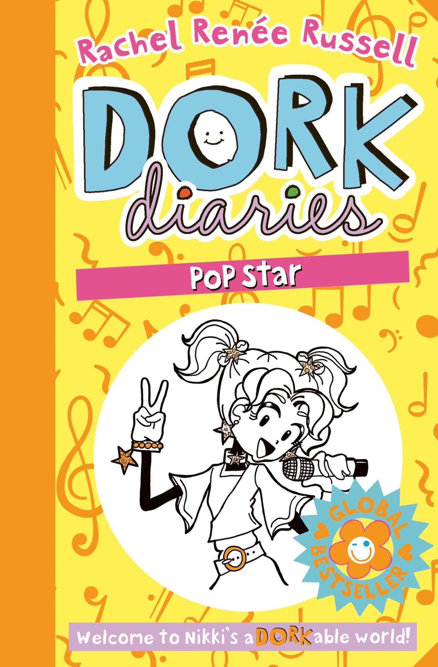 Dork Diaries: Pop Star Paperback –  Yellow Paper Print